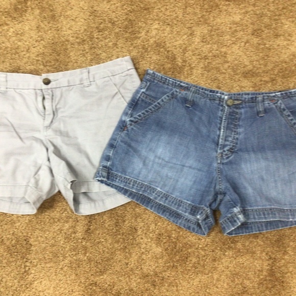 Size 8 AmericanEagle and Merona Shorts - Picture 1 of 4